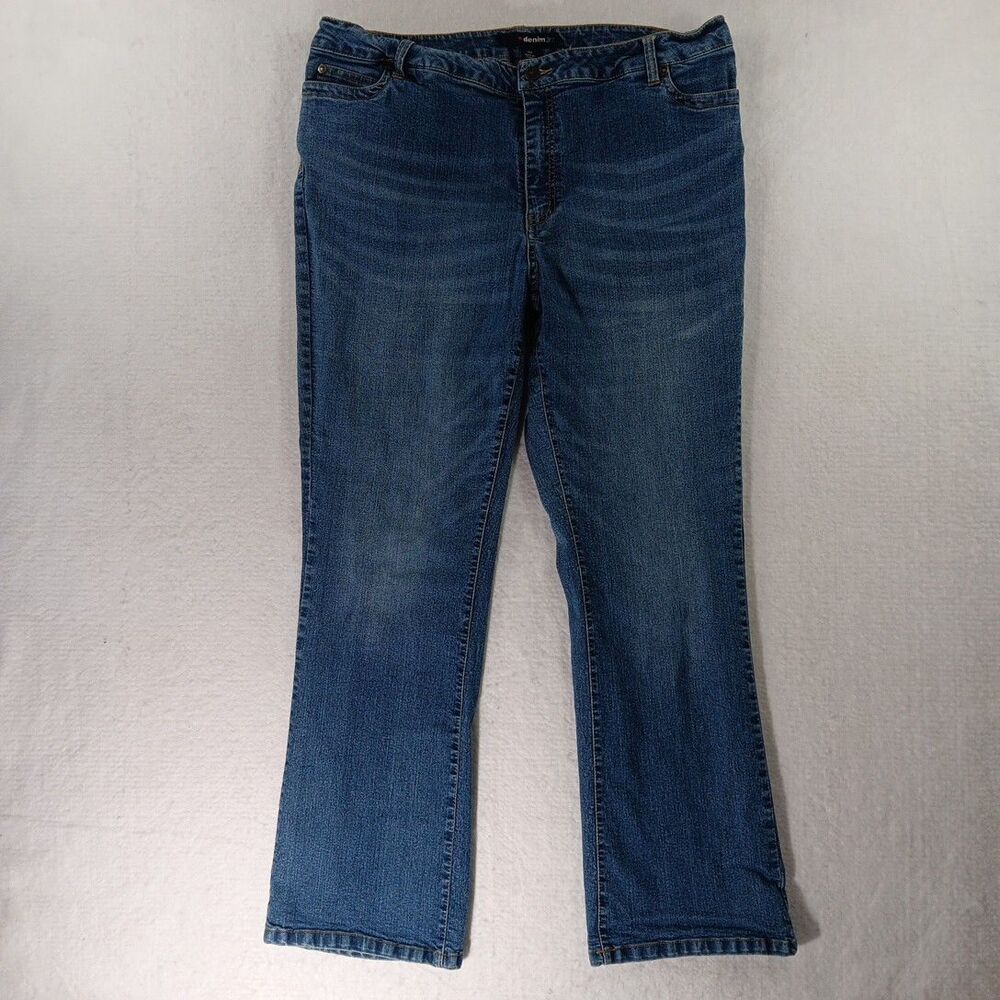 Denim 24/7 Jeans Women's Size 18W Blue